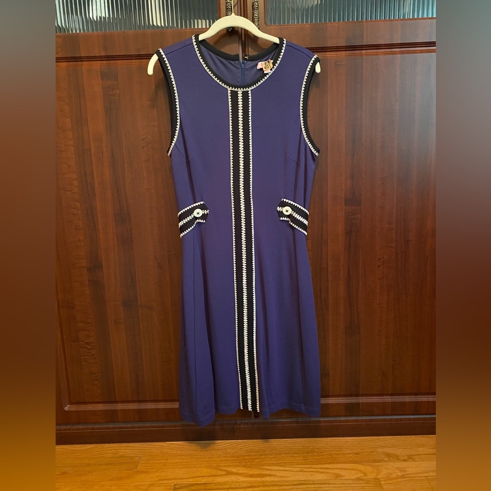 Lilly Pulitzer Navy Sleeveless Ponte Dress